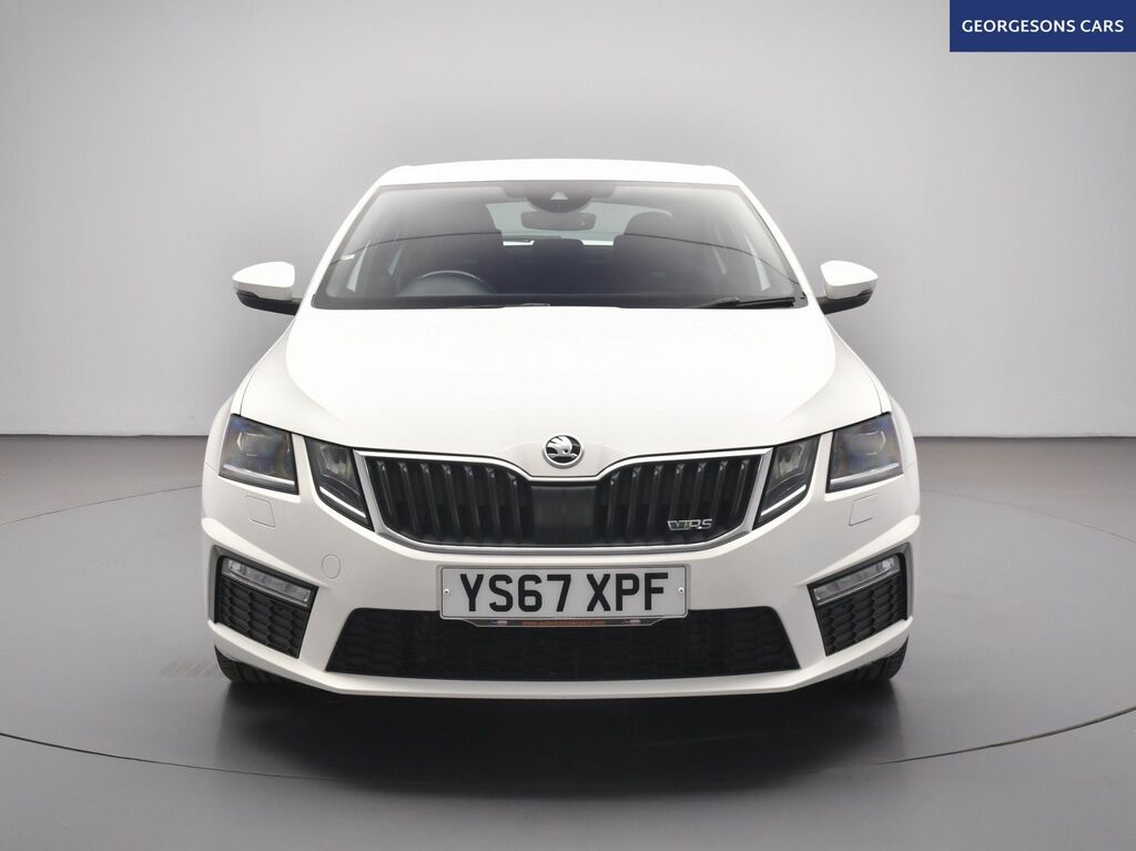 Skoda Octavia Tsi Vrs Hatchback White #3