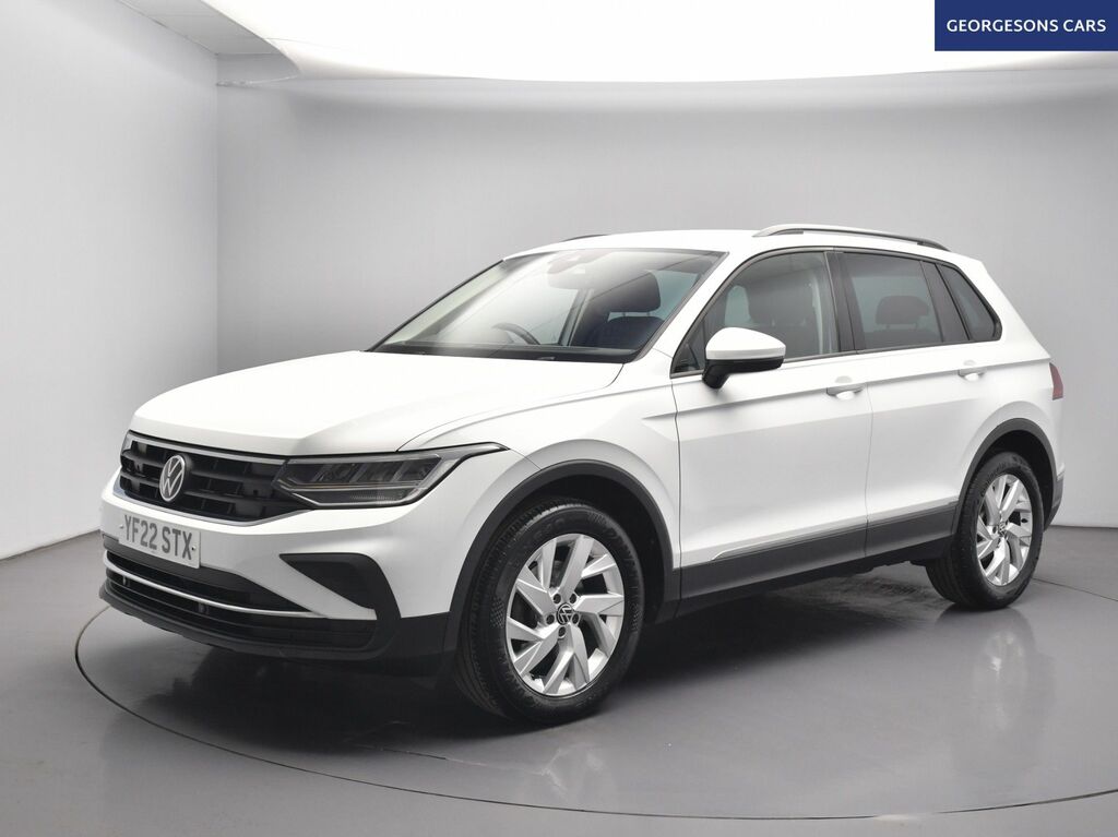 Volkswagen Tiguan Tsi Life Suv YF22STX White #5