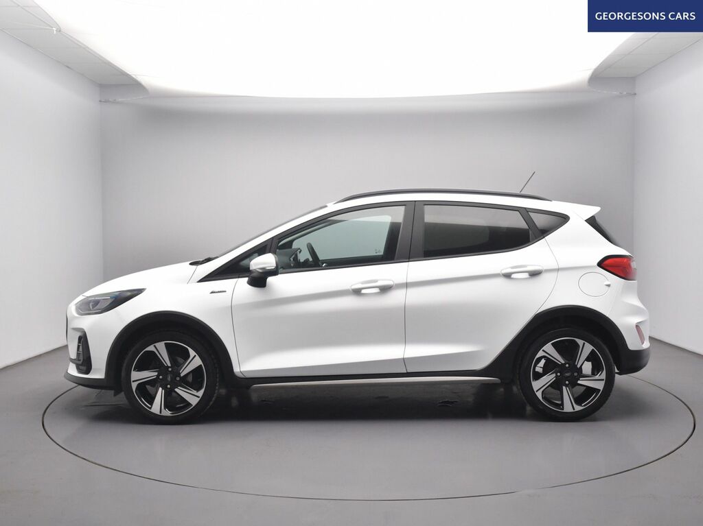 Ford Fiesta Ecoboost Mhev Active Edition NU23PKZ White #2