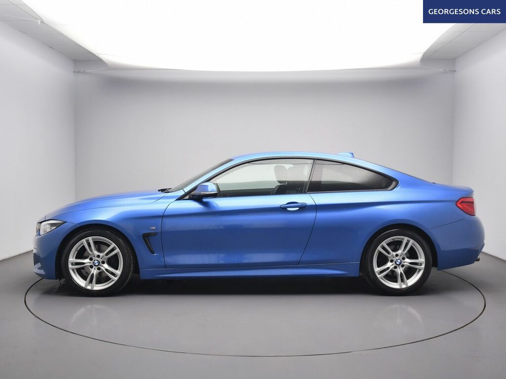 BMW 4 Series Gran Coupe 420D M Sport Coupe Blue #2