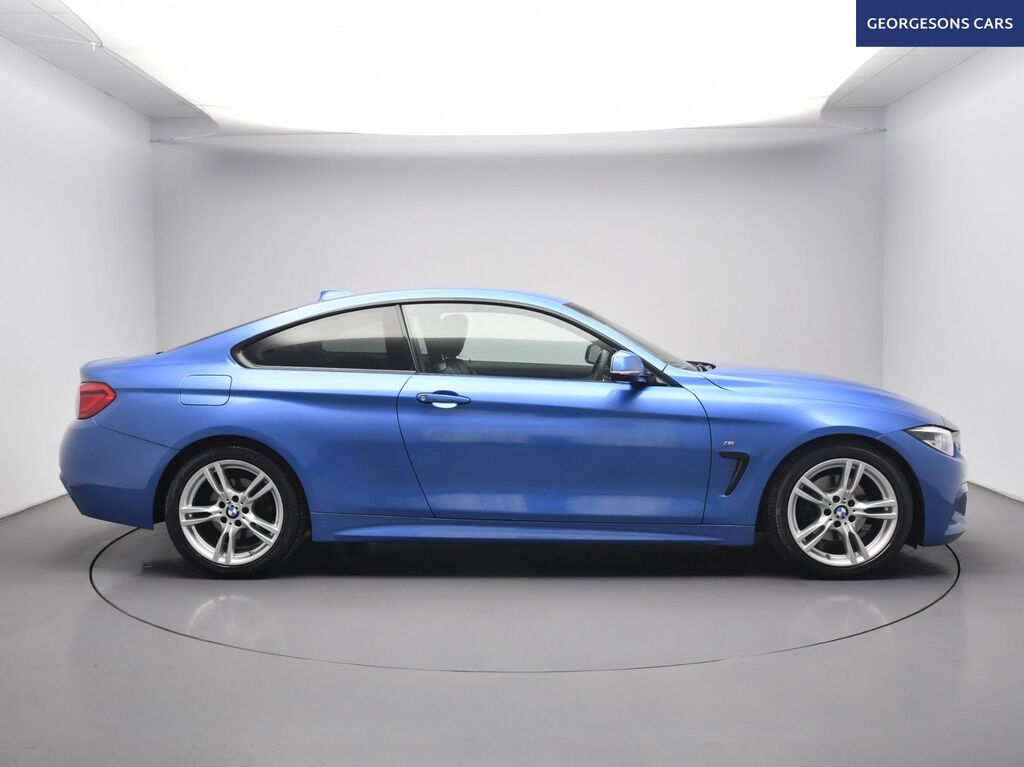 BMW 4 Series Gran Coupe 420D M Sport Coupe Blue #5