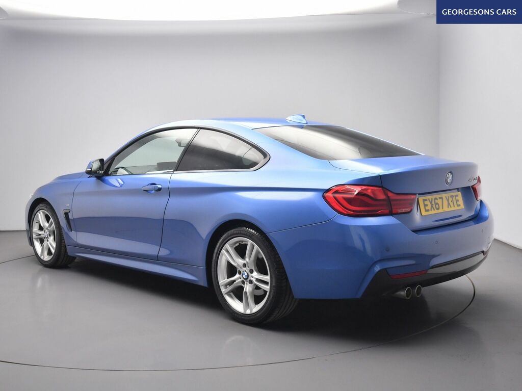 BMW 4 Series Gran Coupe 420D M Sport Coupe Blue