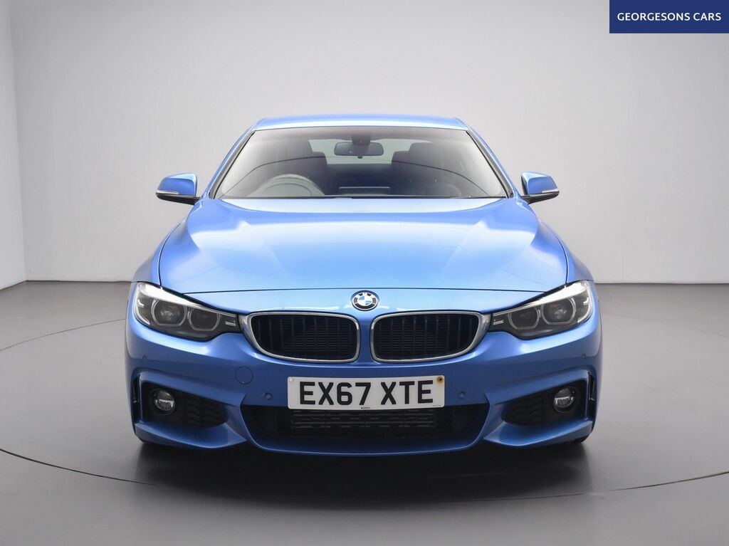 BMW 4 Series Gran Coupe 420D M Sport Coupe Blue #3
