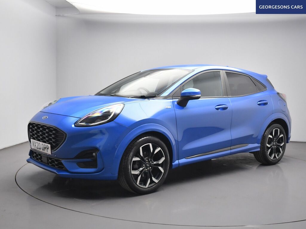 Ford Puma Ecoboost Mhev St-line X MX20OPP Blue #4