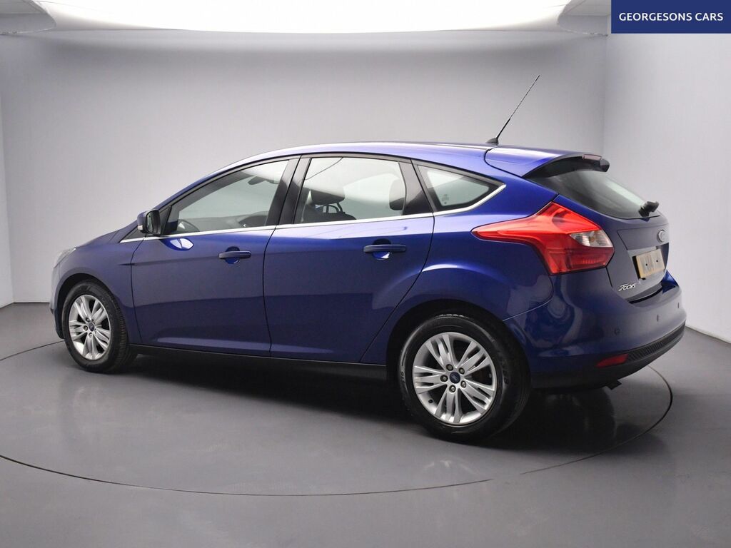 Ford Focus Tdci Titanium Navigator Hatchback MA14XHH Blue #3
