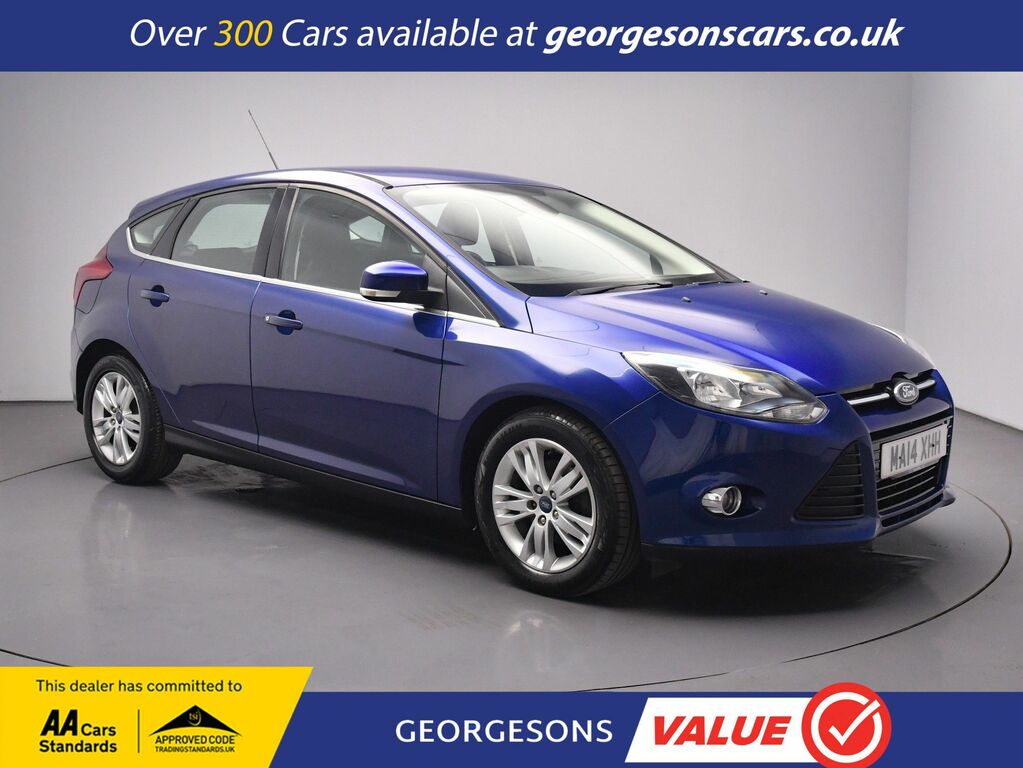Ford Focus Tdci Titanium Navigator Hatchback MA14XHH Blue