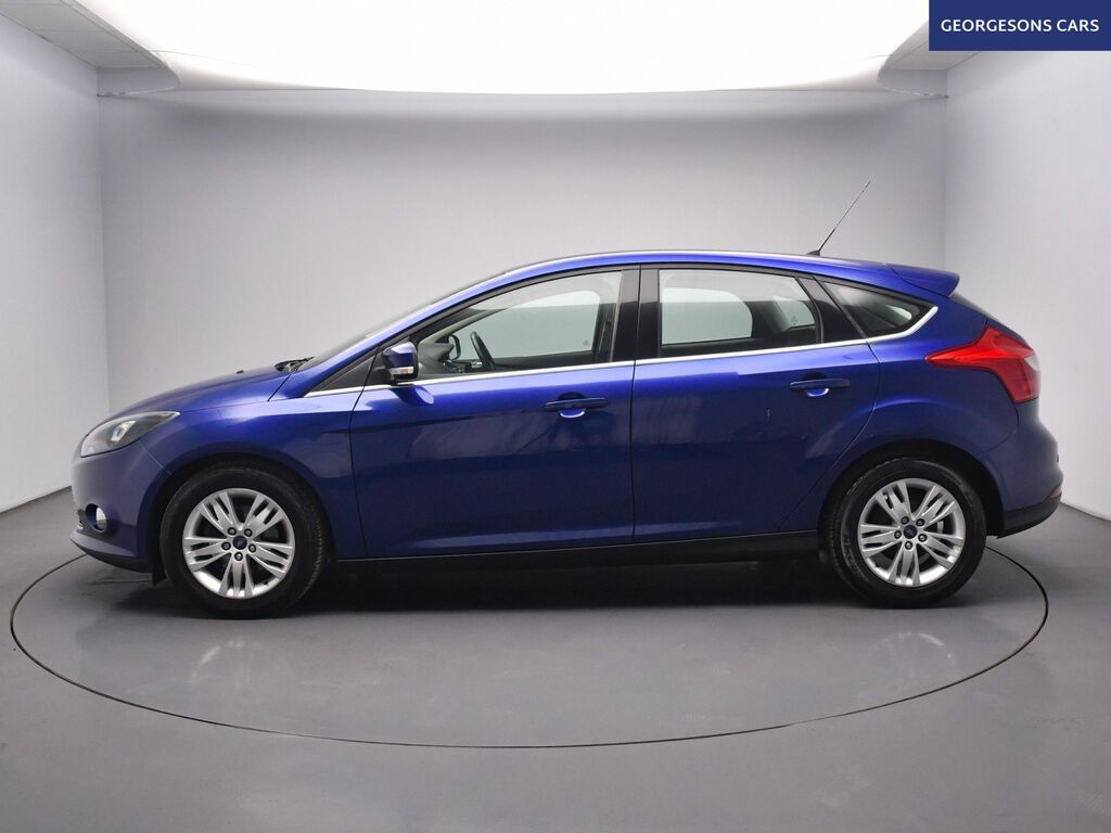 Ford Focus Tdci Titanium Navigator Hatchback MA14XHH Blue #4
