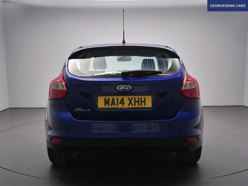 Ford Focus Tdci Titanium Navigator Hatchback MA14XHH Blue #2