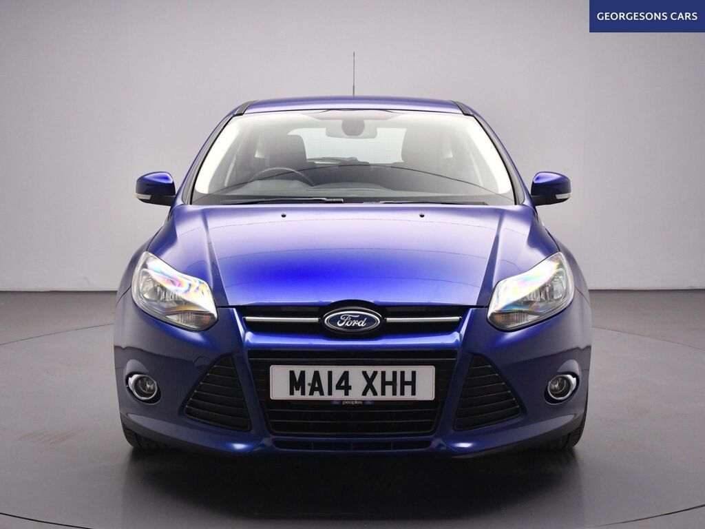 Ford Focus Tdci Titanium Navigator Hatchback MA14XHH Blue #6