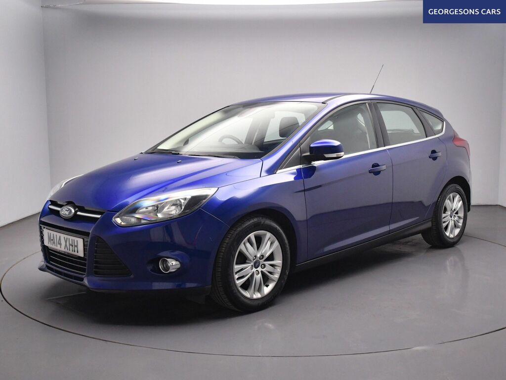 Ford Focus Tdci Titanium Navigator Hatchback MA14XHH Blue #5