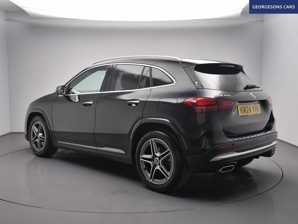 Mercedes-Benz GLA Class Gla200h Mhev Amg Line KM24YVN Black #3