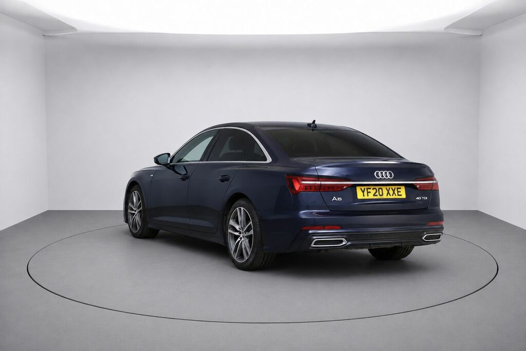 Audi A6 Saloon Tdi 40 S Line YF20XXE Blue #2