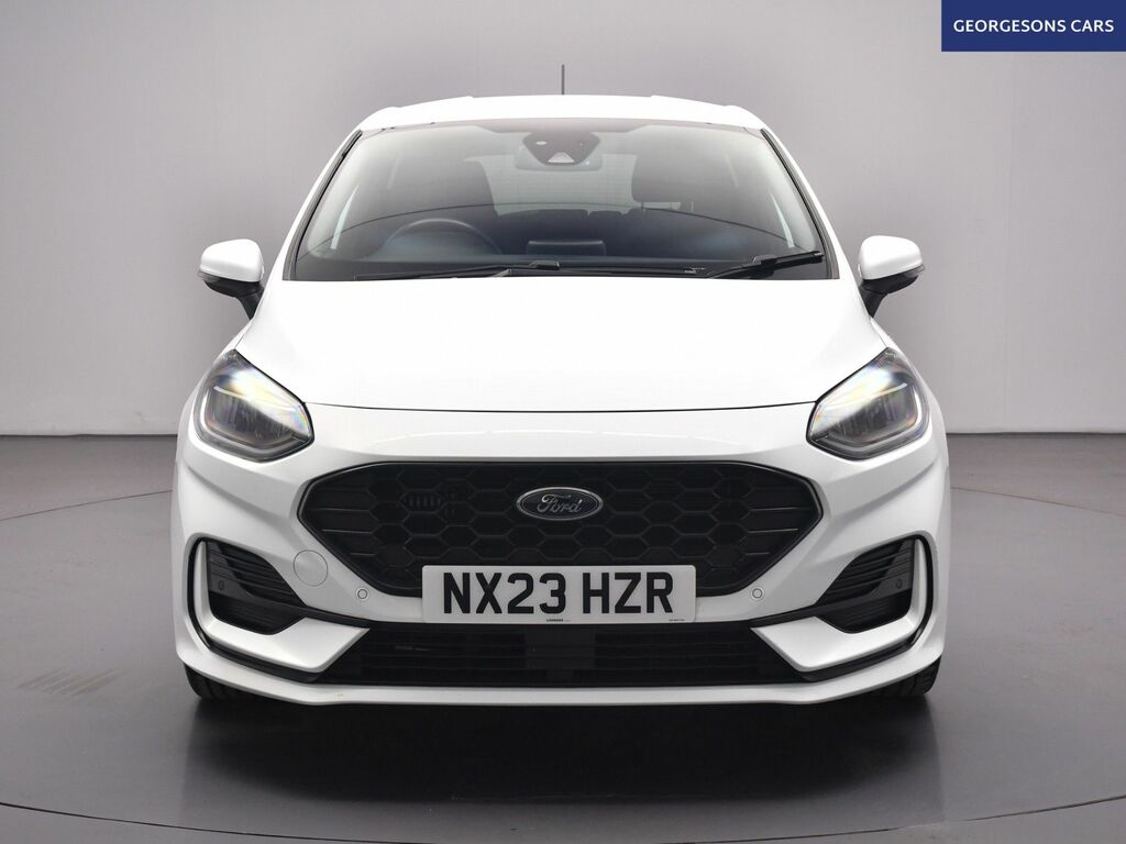Ford Fiesta Ecoboost St-line Hatchback NX23HZR White #5