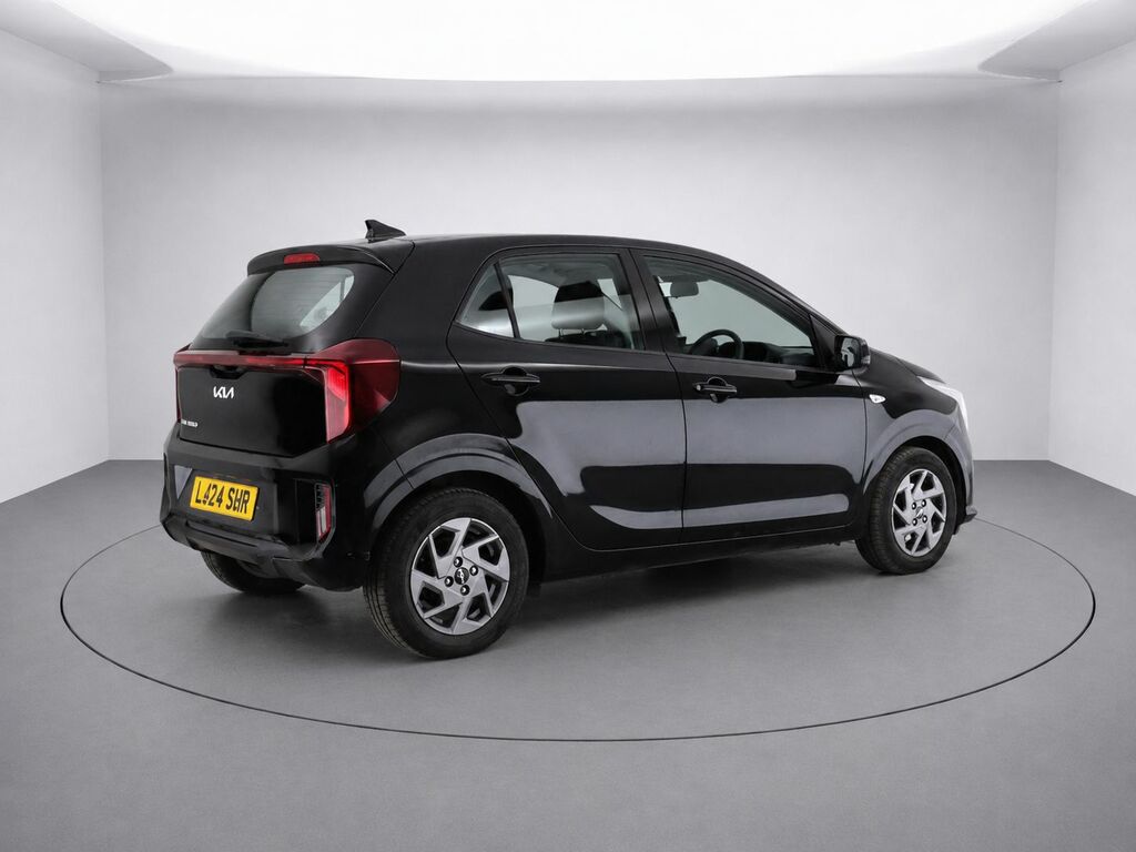 Kia Picanto 2 Hatchback LJ24SUR Black #2