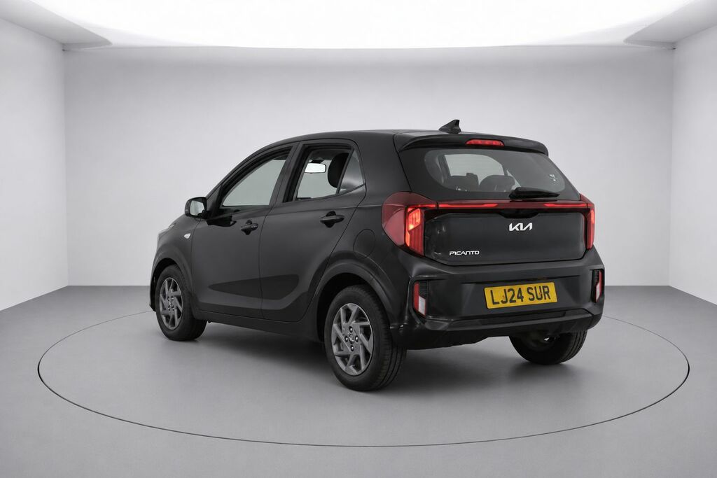 Kia Picanto 2 Hatchback LJ24SUR Black #3
