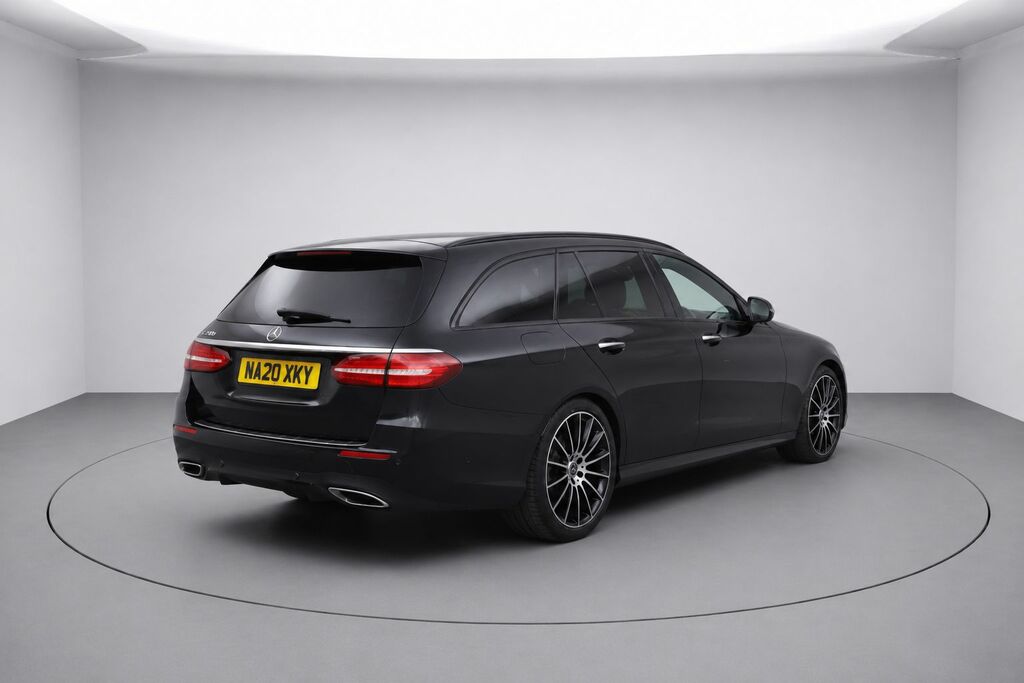 Mercedes-Benz E Class E220d Amg Line Night NA20XKY Black #2