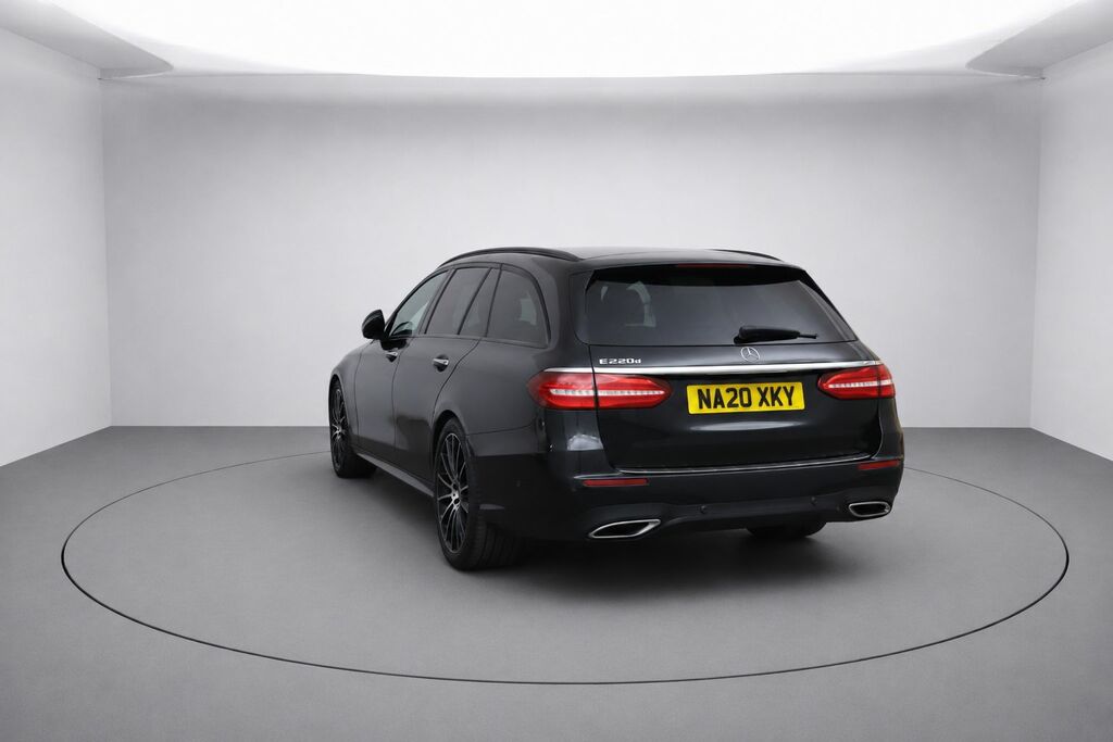 Mercedes-Benz E Class E220d Amg Line Night NA20XKY Black #3