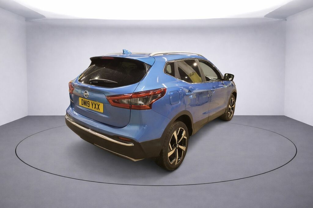 Nissan Qashqai Dig-t Tekna Suv DW19YXX Blue #2
