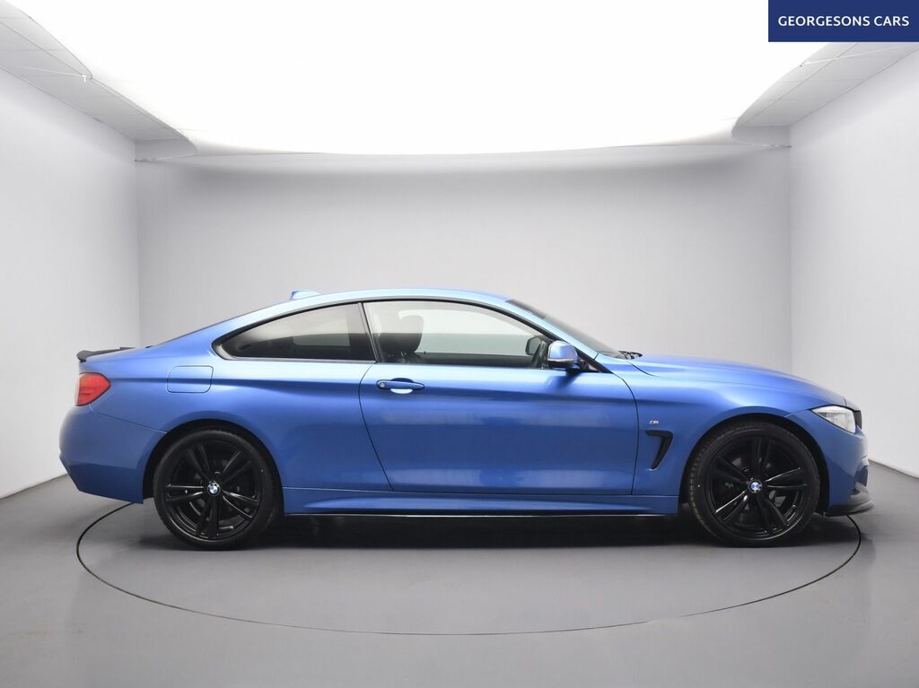 BMW 4 Series Gran Coupe 420D M Sport Coupe Blue #5