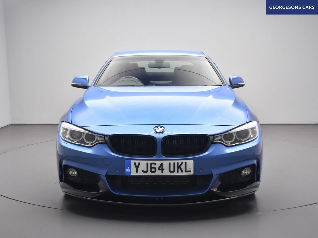 BMW 4 Series Gran Coupe 420D M Sport Coupe Blue #3