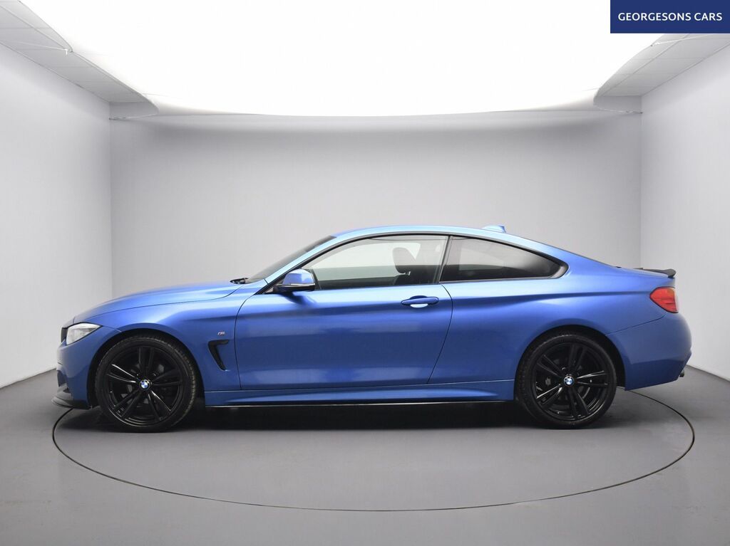 BMW 4 Series Gran Coupe 420D M Sport Coupe Blue #2