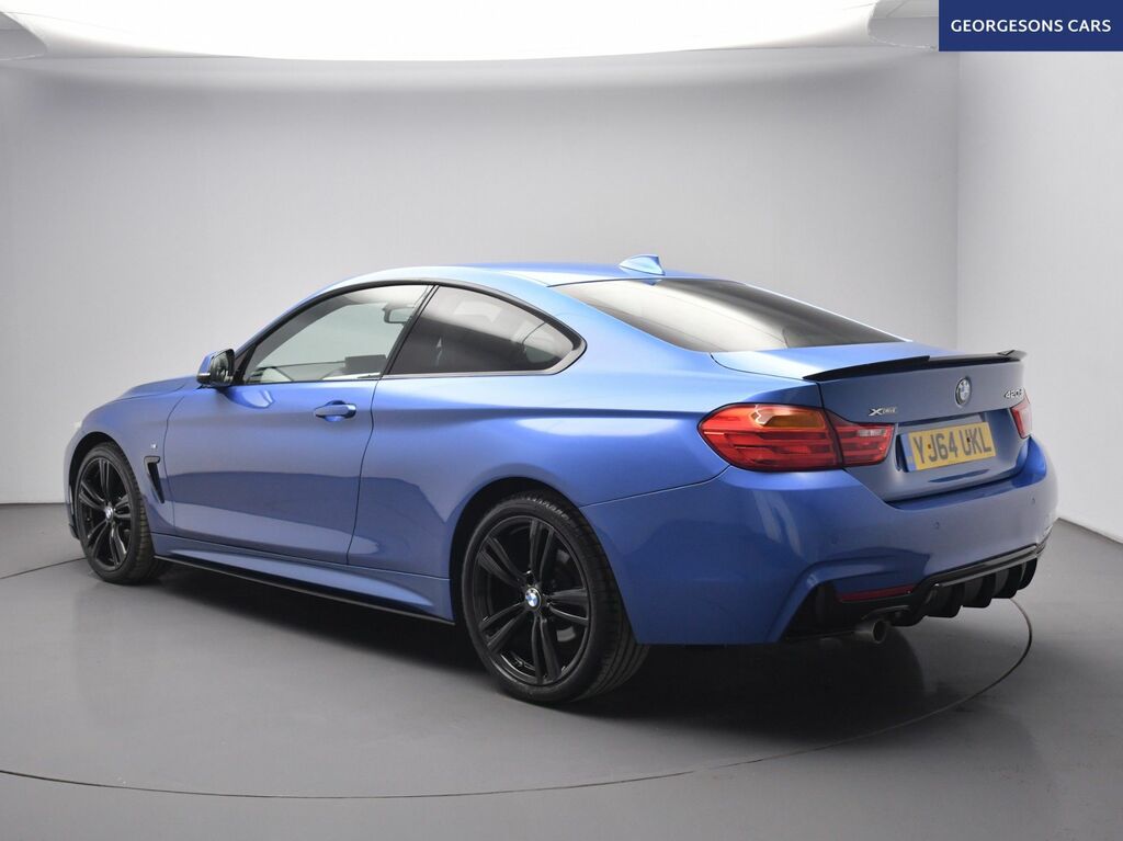 BMW 4 Series Gran Coupe 420D M Sport Coupe Blue