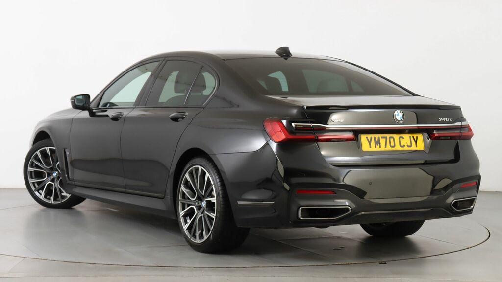 BMW 7 Series 740D M Sport Saloon Black