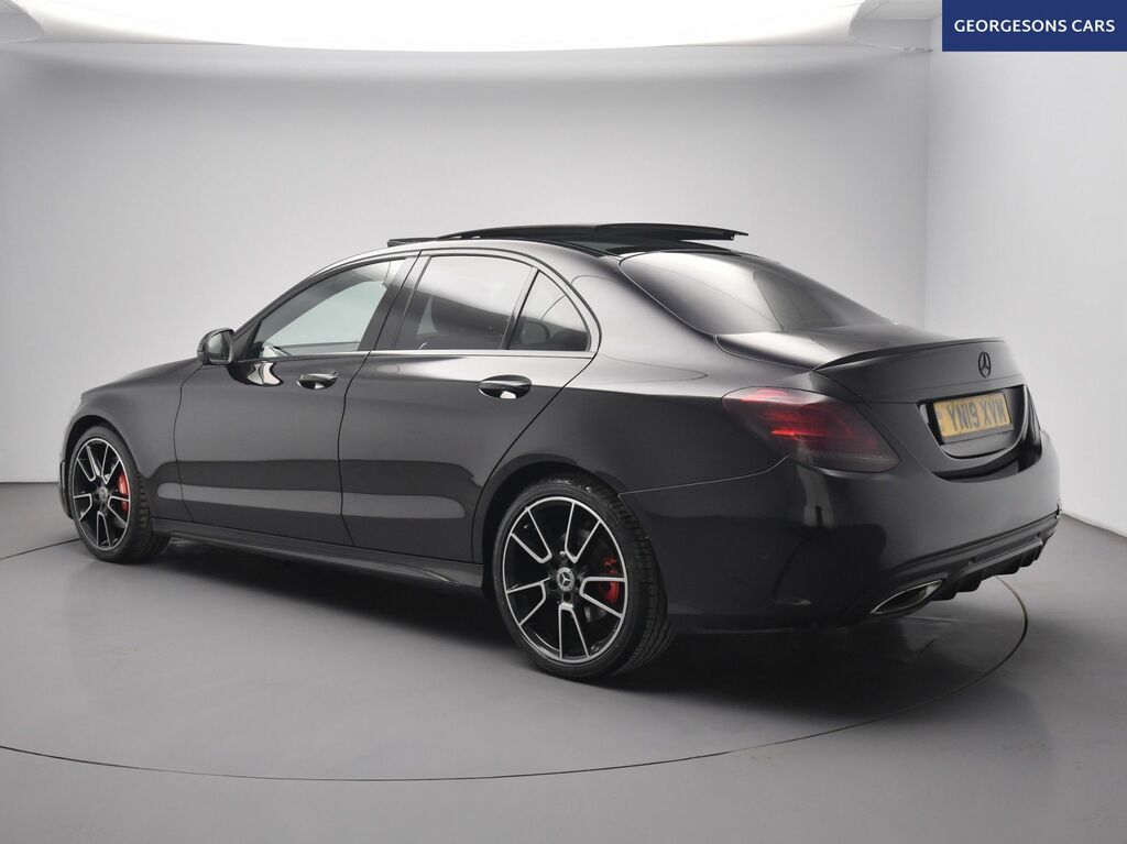 Mercedes-Benz C Class C300 Amg Line Premium YN19XVM Black #2