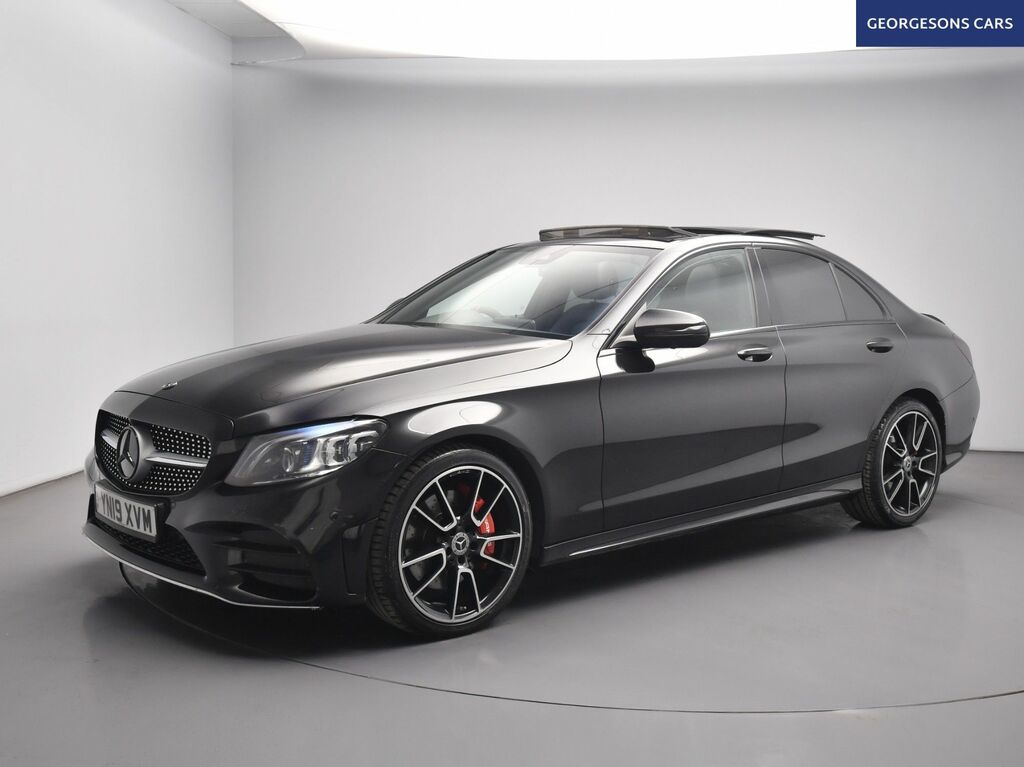 Mercedes-Benz C Class C300 Amg Line Premium YN19XVM Black #4