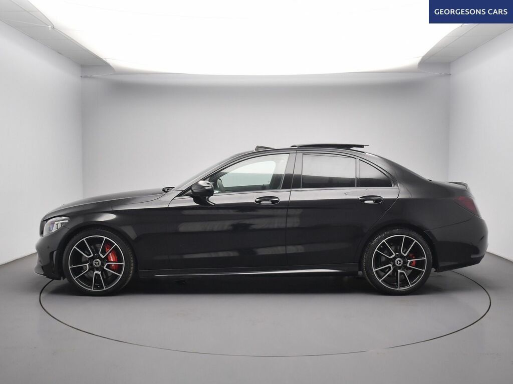 Mercedes-Benz C Class C300 Amg Line Premium YN19XVM Black #3
