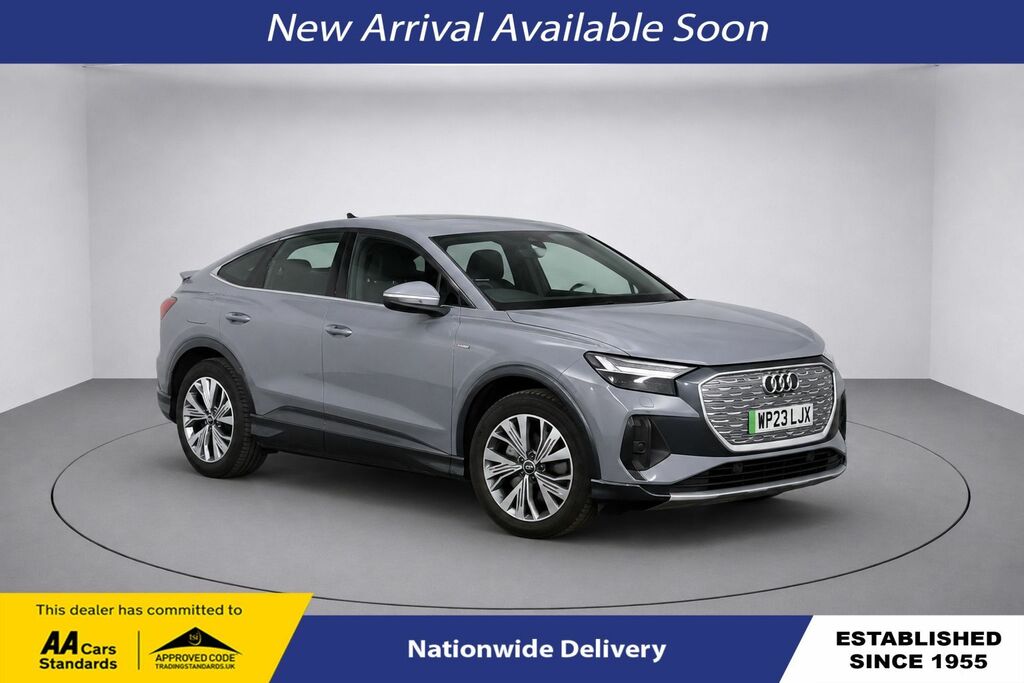 Audi Q4 E Tron Sport Sportback Grey