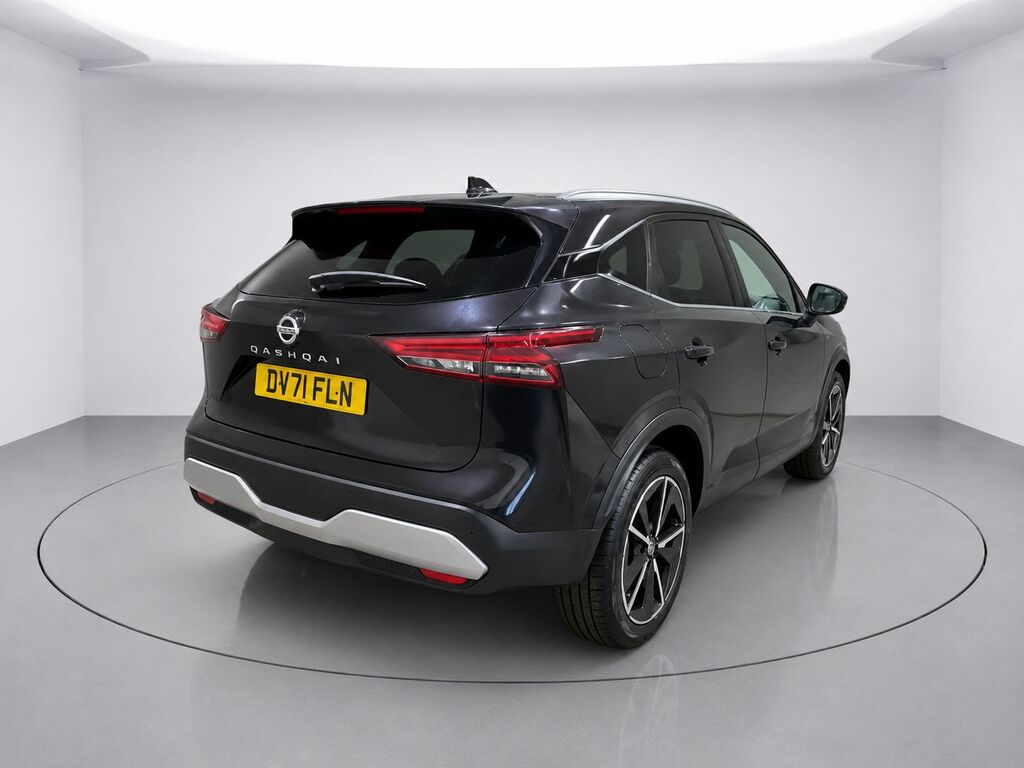 Nissan Qashqai Dig-t Mhev Tekna Suv DV71FLN Black #2