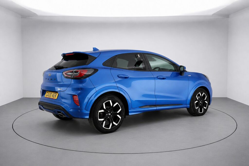 Ford Puma Ecoboost Mhev St-line X CA20AEK Blue #2