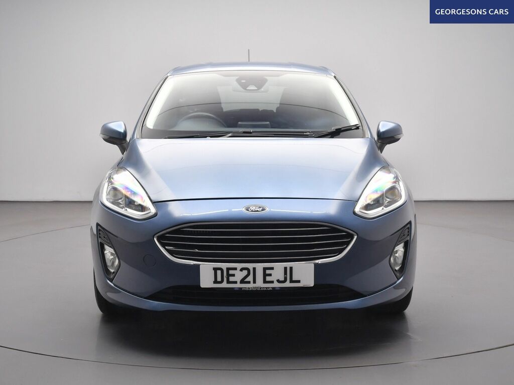 Ford Fiesta Ecoboost Titanium Hatchback Blue #4