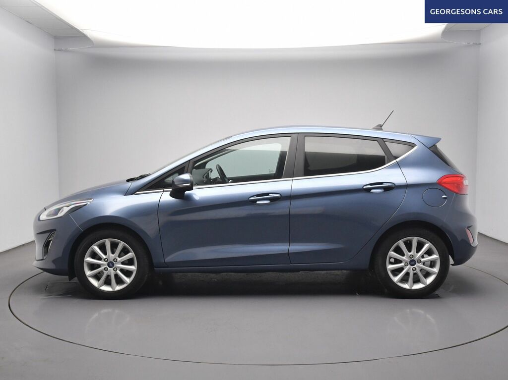 Ford Fiesta Ecoboost Titanium Hatchback Blue #3