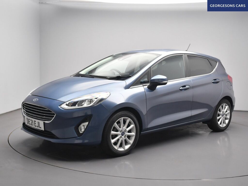 Ford Fiesta Ecoboost Titanium Hatchback Blue #5
