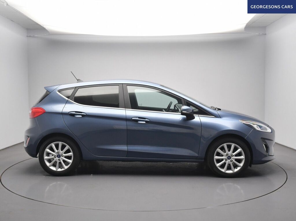 Ford Fiesta Ecoboost Titanium Hatchback Blue #6