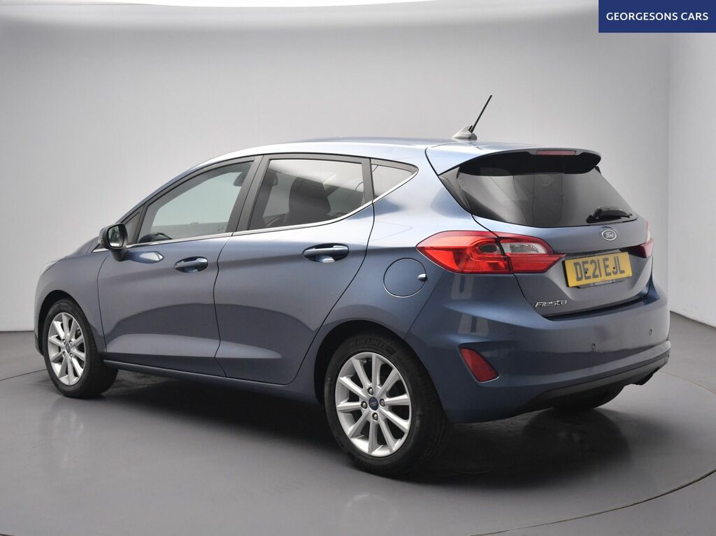 Ford Fiesta Ecoboost Titanium Hatchback Blue #2