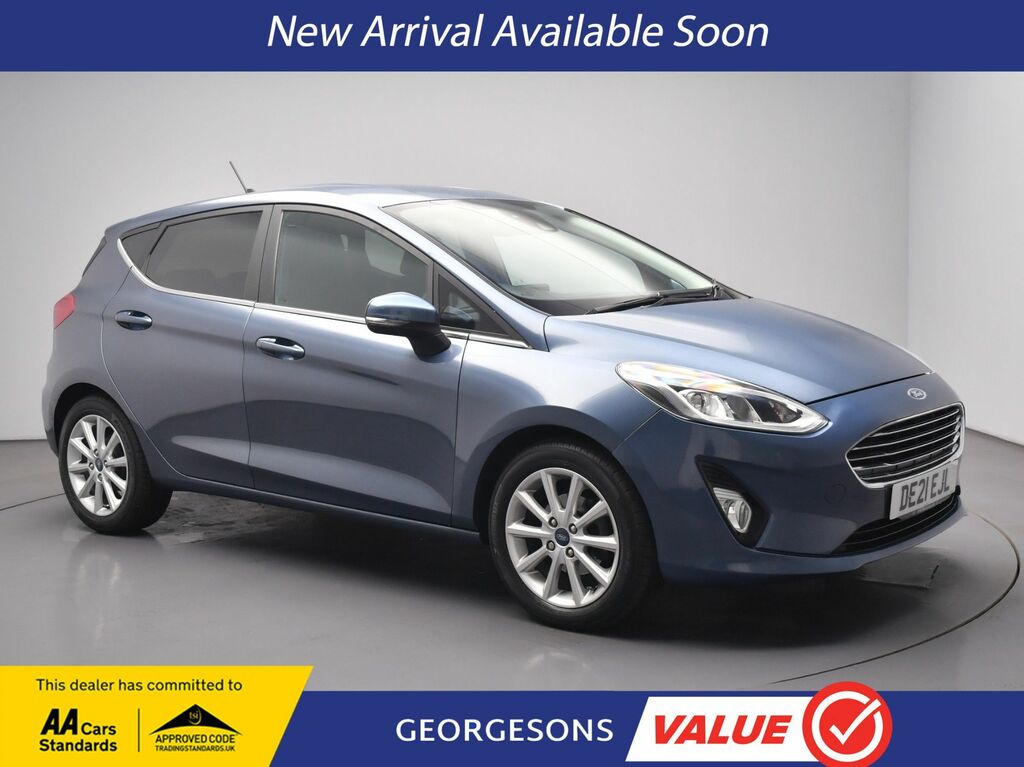 Ford Fiesta Ecoboost Titanium Hatchback Blue