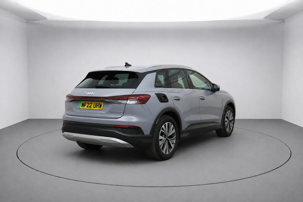 Audi Q4 E Tron Sport Suv Grey #4