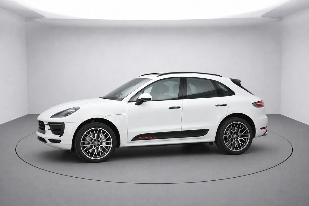 Porsche Macan V6 Turbo Suv White #2