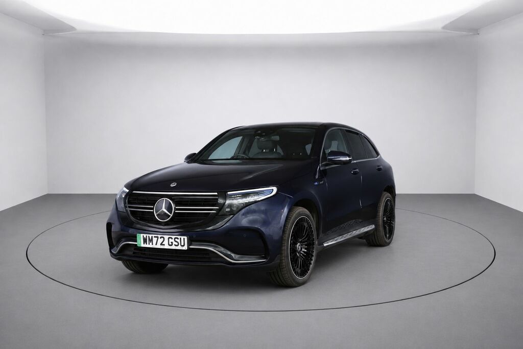 Mercedes-Benz EQC 400 80Kwh Amg Line Blue #2