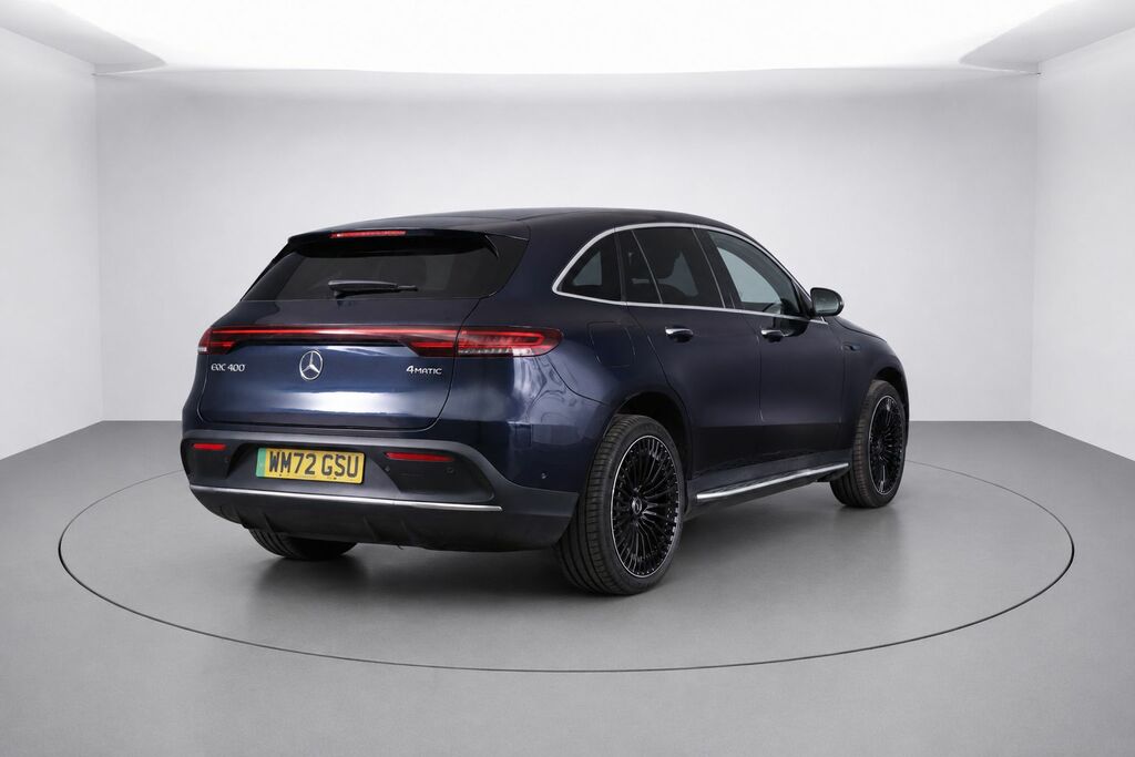 Mercedes-Benz EQC 400 80Kwh Amg Line Blue #4