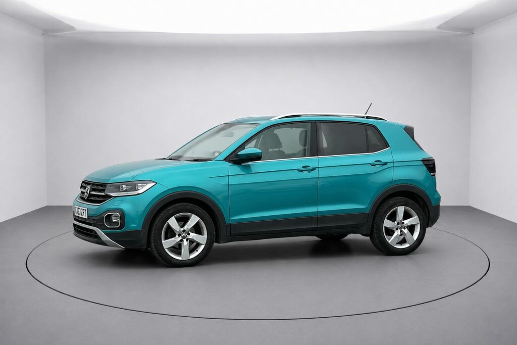 Volkswagen T-Cross Tsi Sel Suv Blue #3
