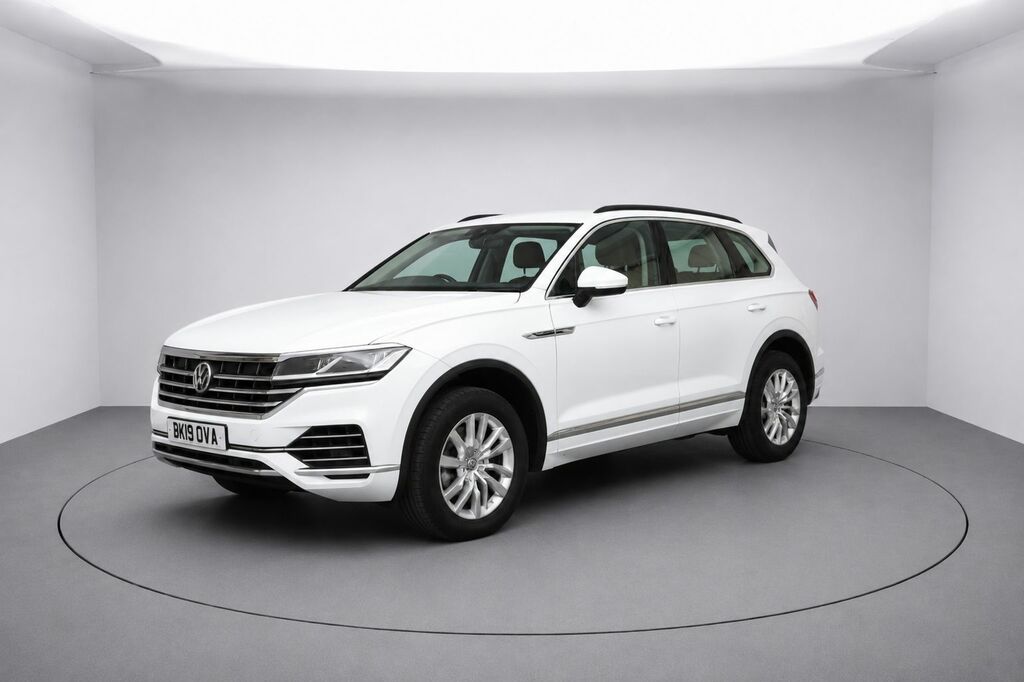 Volkswagen Touareg Tdi V6 Sel Suv White