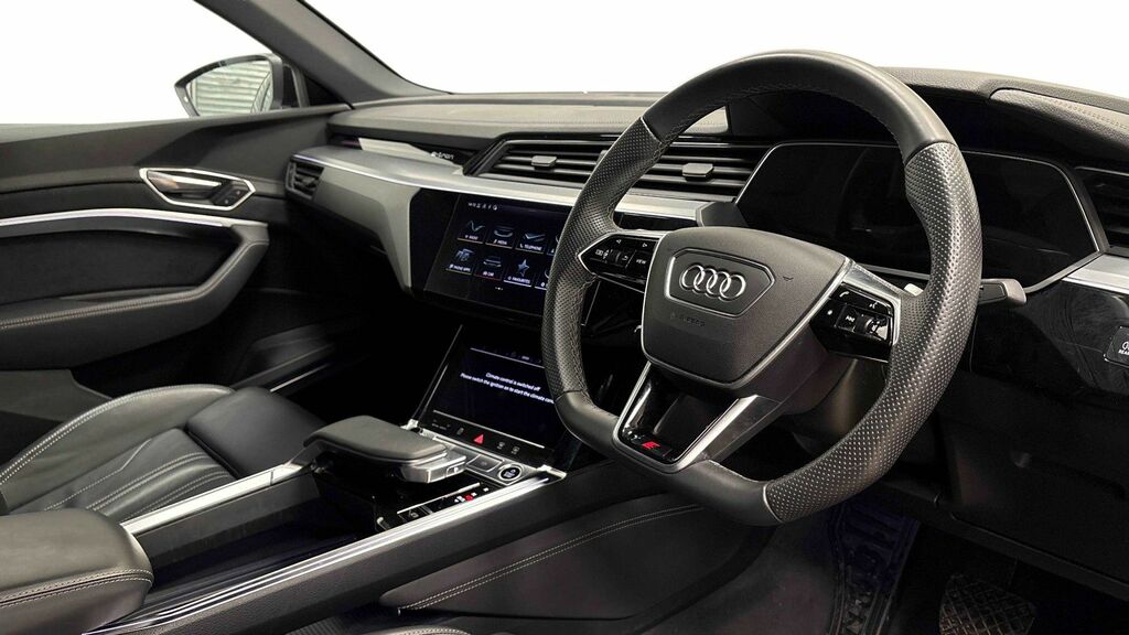 Audi E-Tron S S Line Sportback Black #5