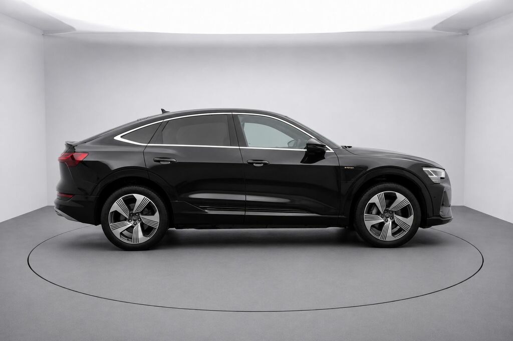 Audi E-Tron S S Line Sportback Black #2