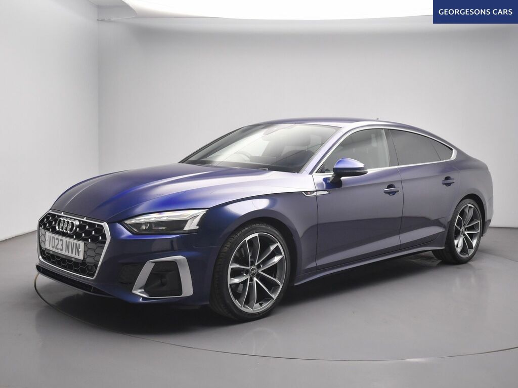 Audi A5 Tdi 35 S Line Blue #4