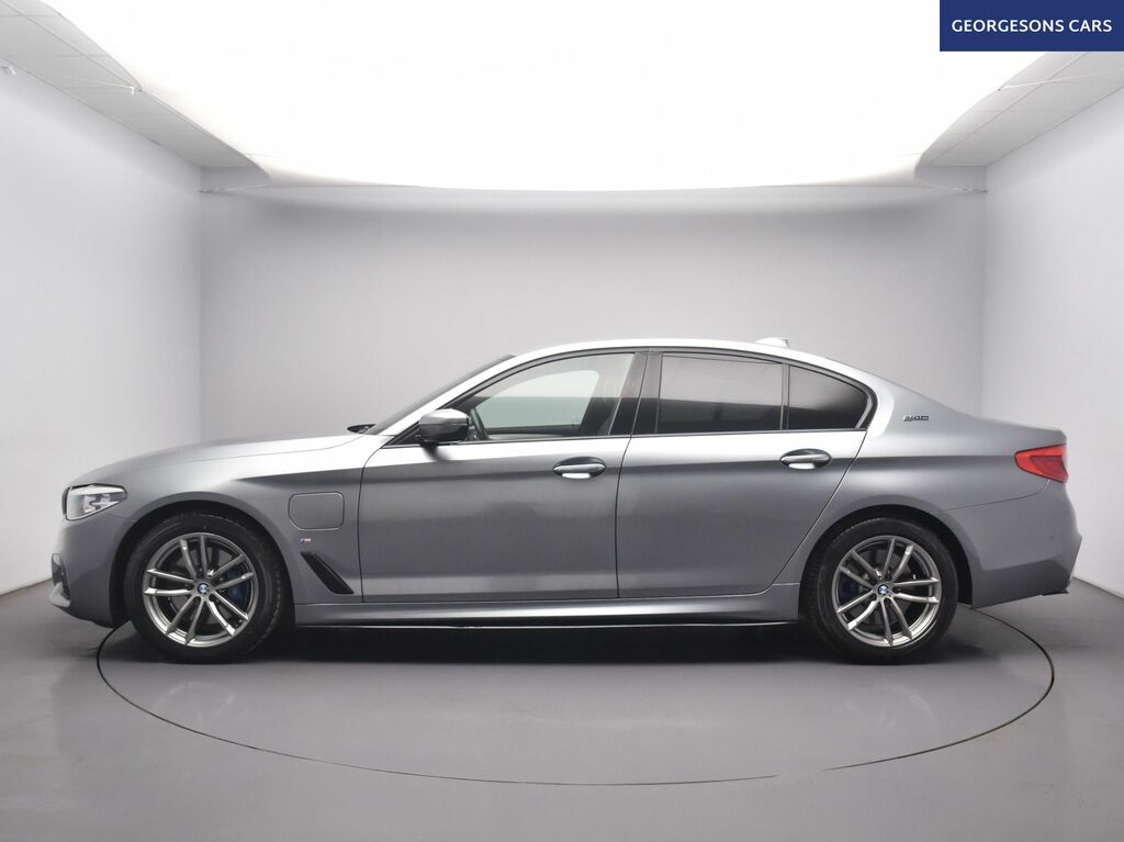 BMW 5 Series 530E 9.2Kwh M Sport Blue #3