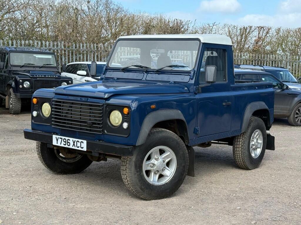 Land Rover Defender 90 2.5 Td5 Y796XCC Blue #2